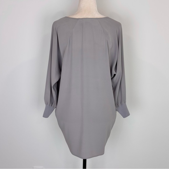 Vince grey silk blouse - Picture 7 of 9